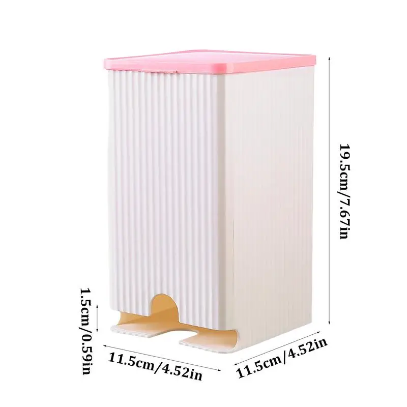 Tampon Holder Wall Mount Paper Towel Dispenser Multifunctional Sanitary Napkin Storage Box Restroom Cotton Swab Organizer