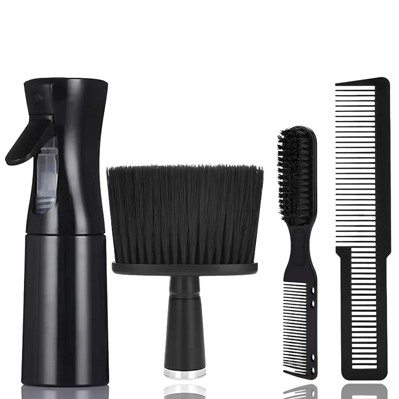 Professional Barber Tools Set with Spray Bottle