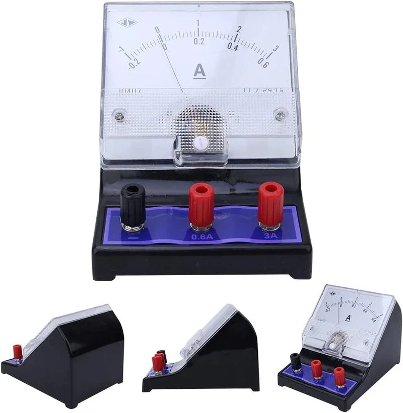 Labs DC Moving Coil Meter Ammeter Analog Ammeter Micro Amp Gauge Current Measurement Panel Meter for Physics Teaching Supplier