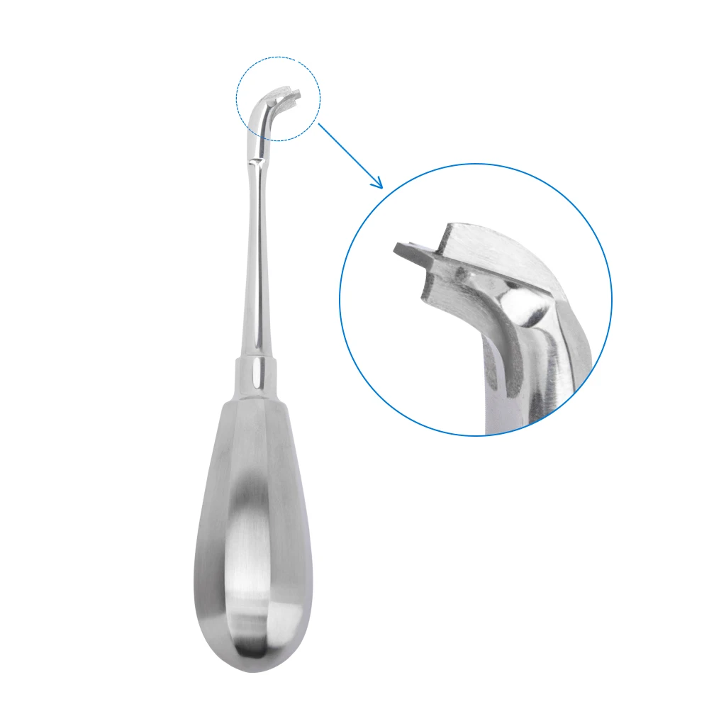 GISTARMED Dental Crown Remover Tool Cross Straight Curved Teeth Crown  Cross Broken Crown Remover Teeth Elevator