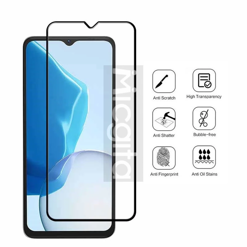 Full Glue Screen Protector For Doogee N55 N55 Pro N55Plus Glass film Anti-Scratch 6.56\