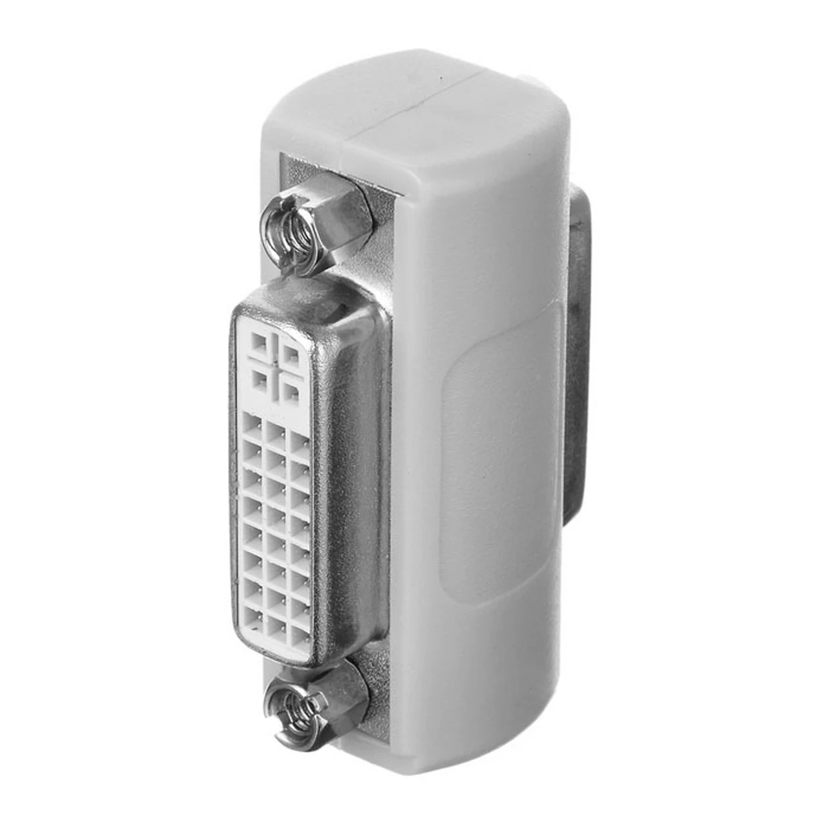 Cablecc  DVI 24+5 Pin Female to DVI 24+5 Pin Female Video Converter Adapter Extender 180 Degree for HDTV LCD Monitor