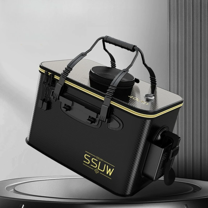 

Утолщенное ведро для рыбалки на открытом воздухе, портативные многофункциональные рыболовные коробки, водонепроницаемое оборудование для рыболовных принадлежностей большой емкости