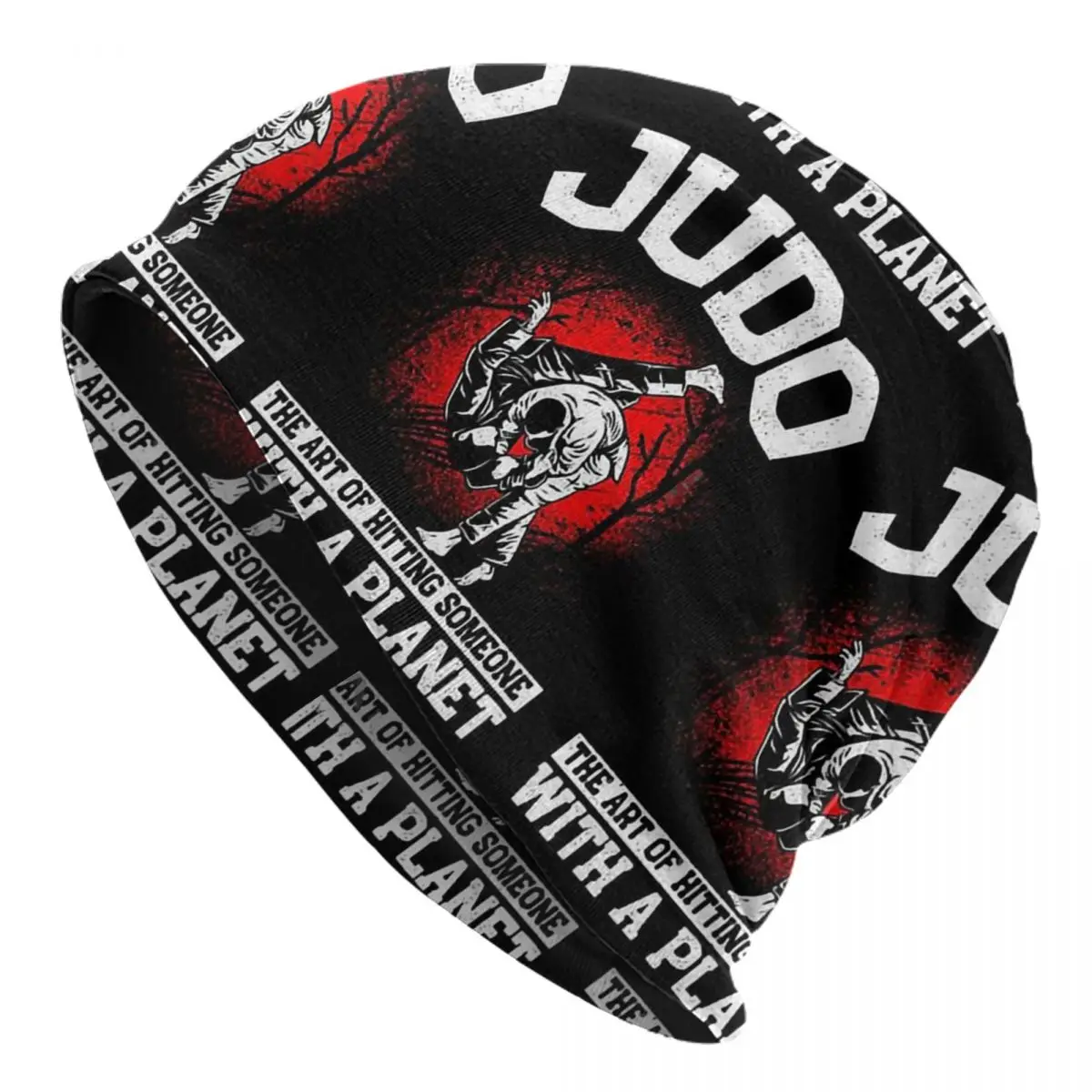 Hitting Planet Judoka Unisex winter warm hat Martial Arts Beanies hat for men and women outdoor hat