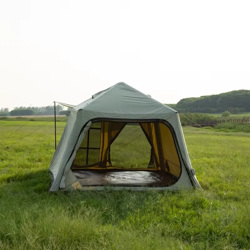 Waterproof Portable Oxford Oxford Fabric Air Tent Inflatable Camping for Outdoor Adventures with Families