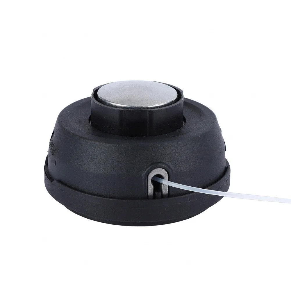 Rotational Brush Head with Bearing Construction for String for trimmers Handling Dense Vegetation and Overgrown Areas