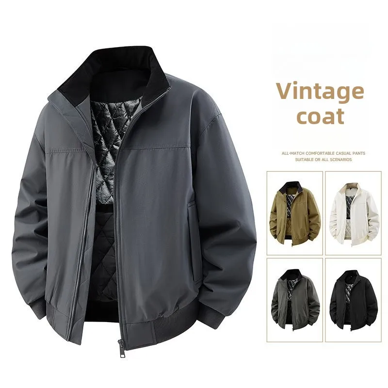 

Thiened Bla Gold aphene Warm Cotton Jaet Men's Winter New Sle Youth Cotton Clothes Trendy Thi Haome Cotton Coat