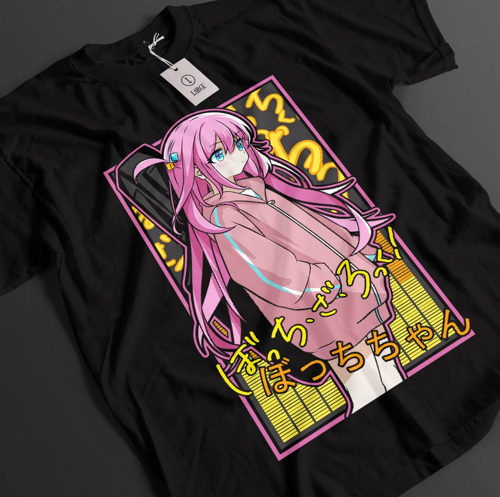 Bocchi The Rock Shirt Hitori Bocchi Tshirt Nijika T-Shirt Ryo Top Kita Anime Tee