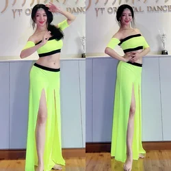 Belly Dancing costume    Dancer Lessons Wear 2023 For Women Set Oriental Adult Professional clothes TOP+pants suit