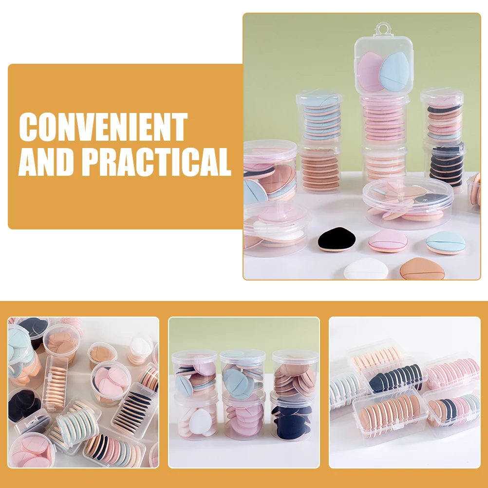 

12Pcs Finger Powder Puff Triangular Mini Makeup Small Compact for Powder Application Face Puff Makeup Pads Cosmetics Tools