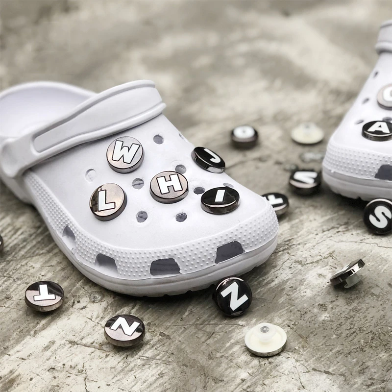 

Лидер продаж, модные подвески для Crocs DIY, подходящие ко всему аксессуары для обуви с надписью, застежка, готовый продукт, высокое качество