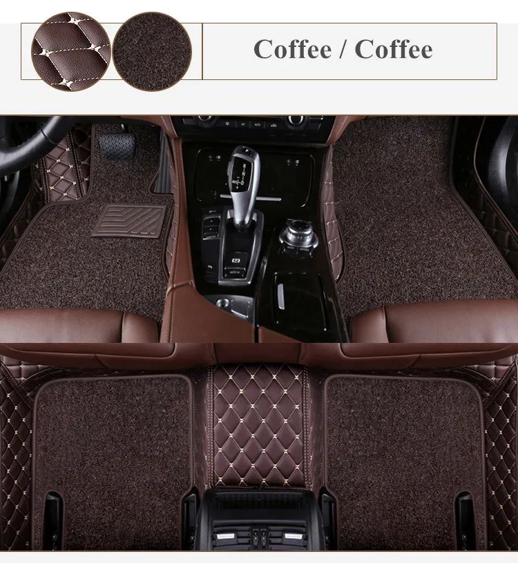 High quality! Custom special car floor mats for Lexus LX 500d 2022 5 seats waterproof double layers carpets for LX500d 2023 2024