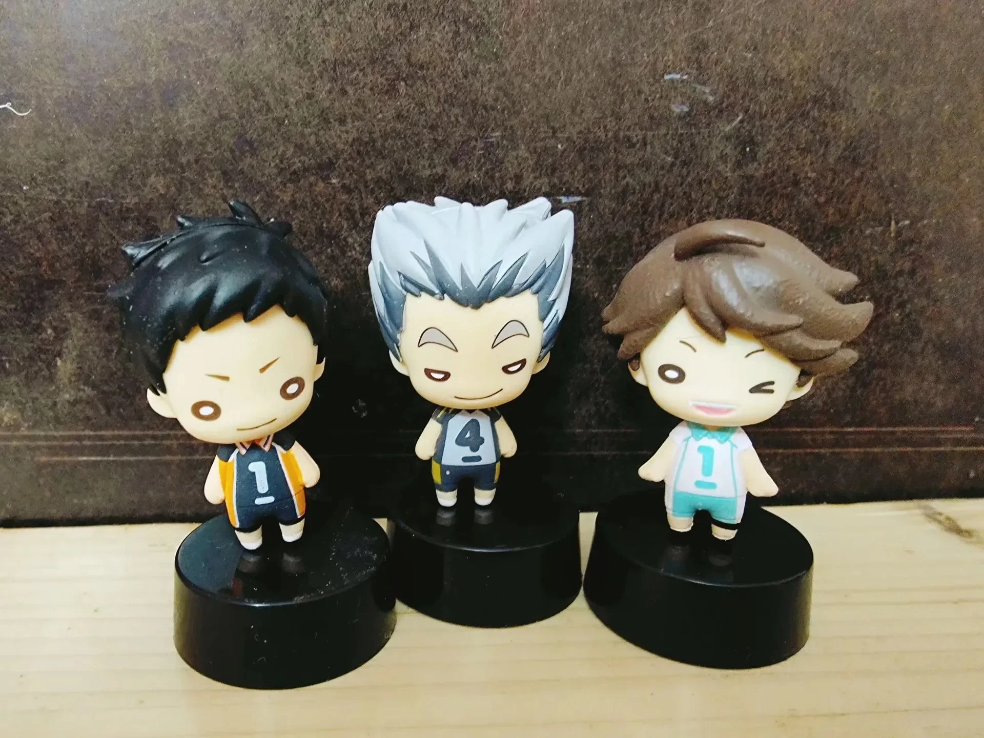 4-5 ซม.Oikawa Tooru Kuroo Tetsurou Kotaro Bokuto Kita Shinsuke Daichi Sawamura PVC Figures รุ่นและ Ys Q Version Gifts สําหรับเครื่อง ds