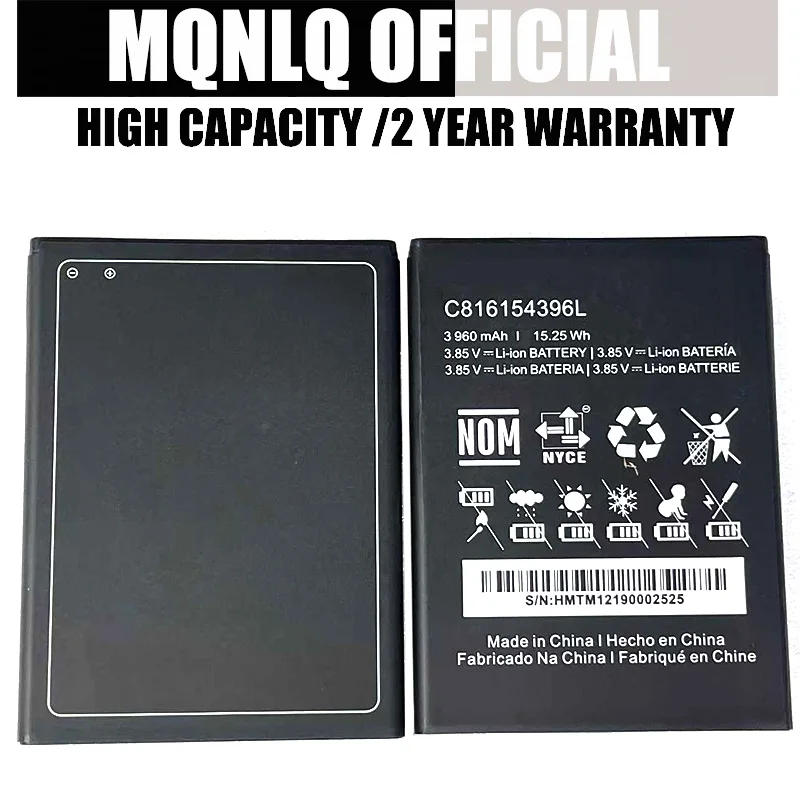 

3.85V 3960mAh Original For BLU C816154396L Mobile Phone Replacement Battery Batteria