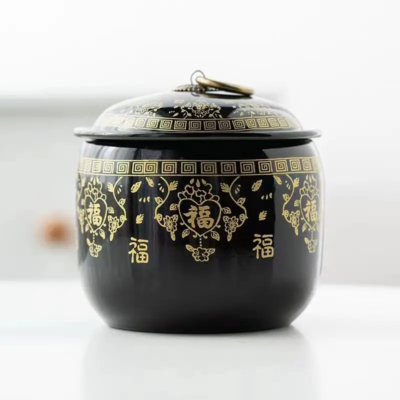 Ashtray Creative Personalized Ceramic Ashtray Home Retro Chinese Style Light Luxury Living Room Office Trend