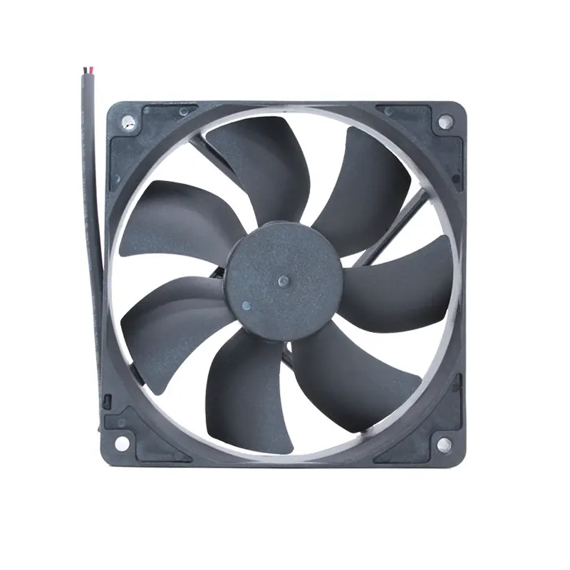 2PCS Powerful Cooling Fan For 12025 12CM Computer Case 5V 12V 24V 48V Silent Fan