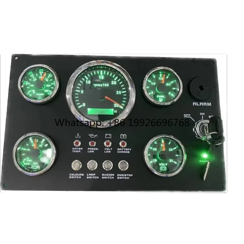 

Новая оригинальная приборная панель OEM DC12V/24V для автомобилей и морских судов с 3 датчиками