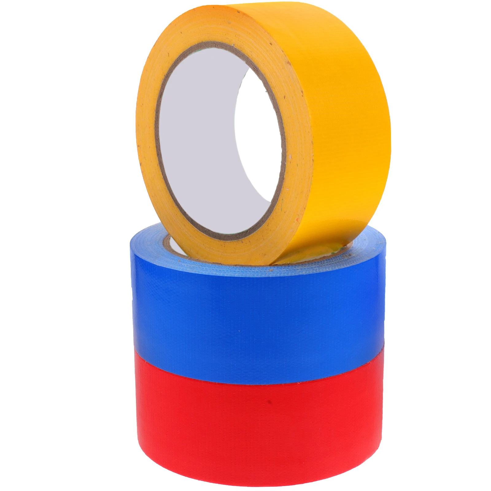

3 Rolls Duct Tape Strong Bulk Rug Carpet Fabric Colorful Reflective Heavy Duty Kids Wide Application Fix Edges Package Winding
