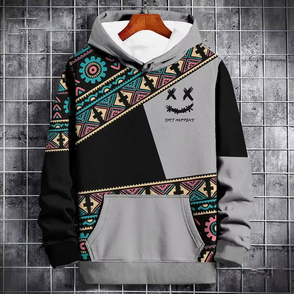 

Funny 3D Nation Style Men's Hoodies Fashion Printed Long Sleeved Tops Autumn And Winter New Sweatshirts Casual Pullover Clothing