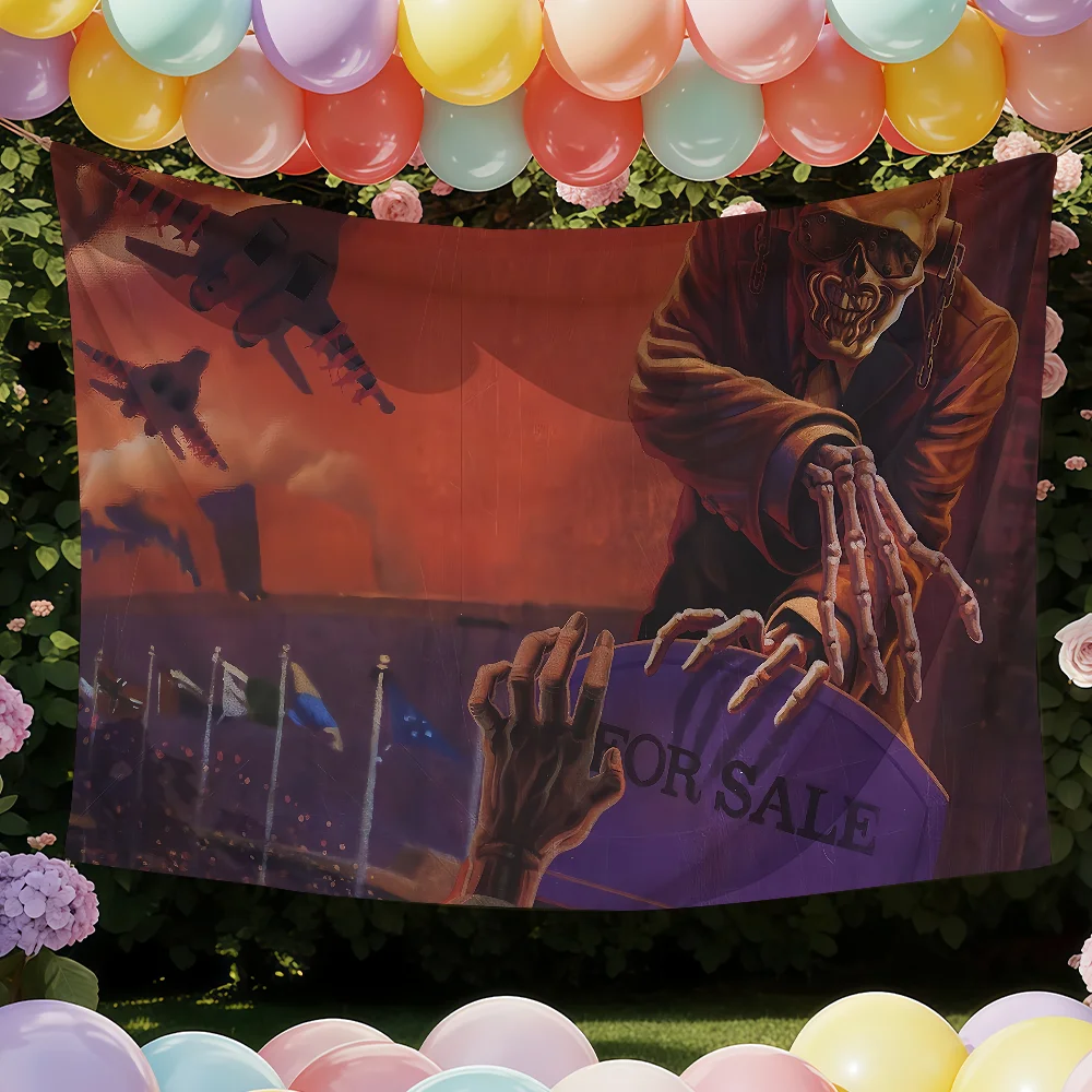 Band M-Megadeth flag Decorative Banners Suitable For Outdoor Camping Family Parties And Garden Walls Gift