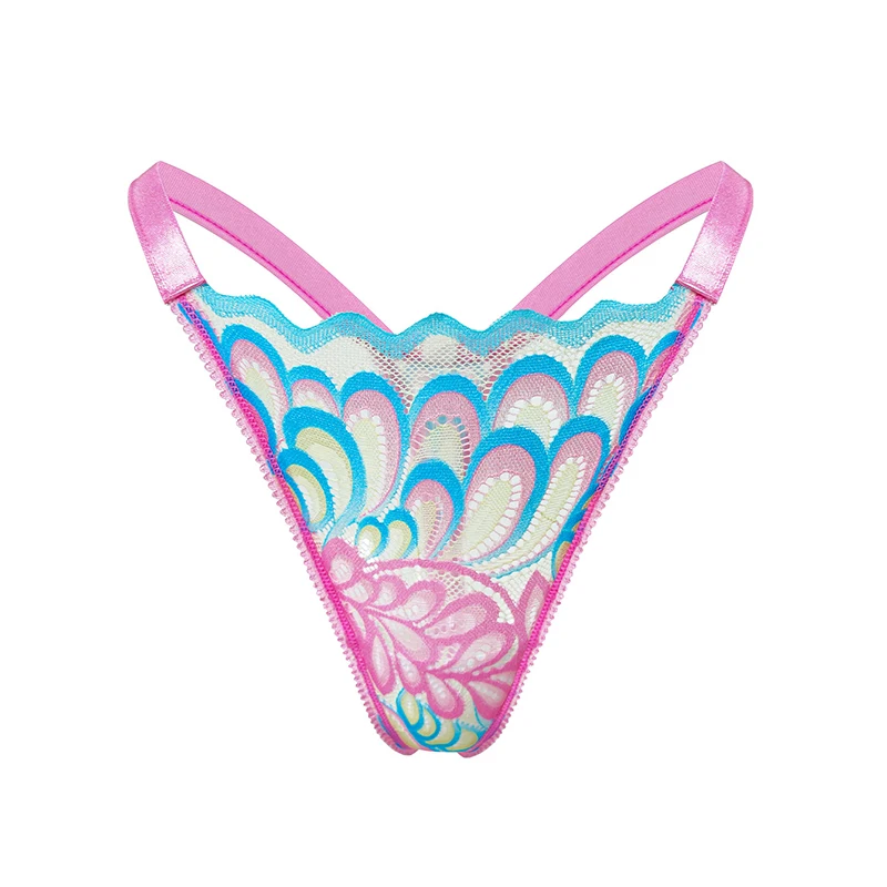 Pack Low Rise Mixed Color Sexy Women G-string Fashion Style Elegant Sexy Lingerie Breathable Soft Lady Thongs Underwear
