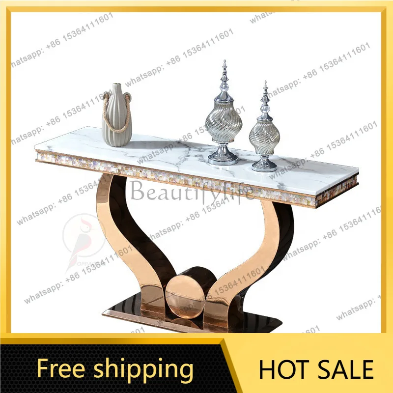 LS post-modern wall light luxury entrance platform modern simple corridor aisle feng shui end platform