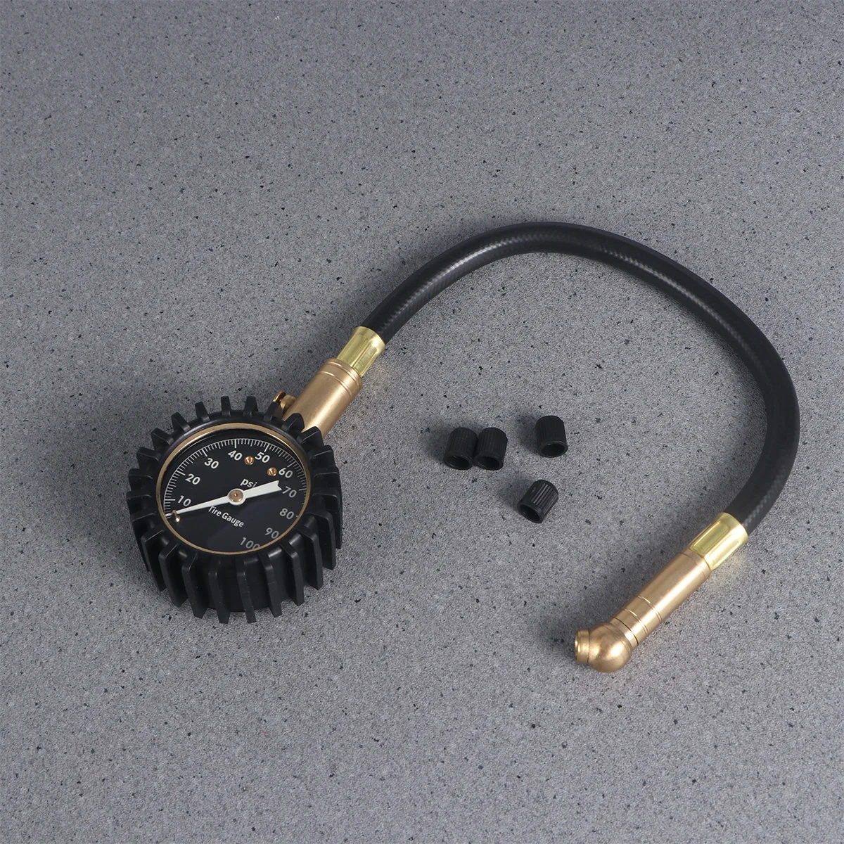 

Tire Pressure Gauge Accurate Heavy Duty 100 Psi Air Tire Gauge -Free Car Truck Motorcycle Durable Glow Caps