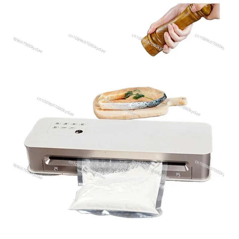 Fully Automatic Vacuum Sealing Machine Small Household Fresh-keeping Food Packaging Machine Dry And Wet Sealing Commercial Use
