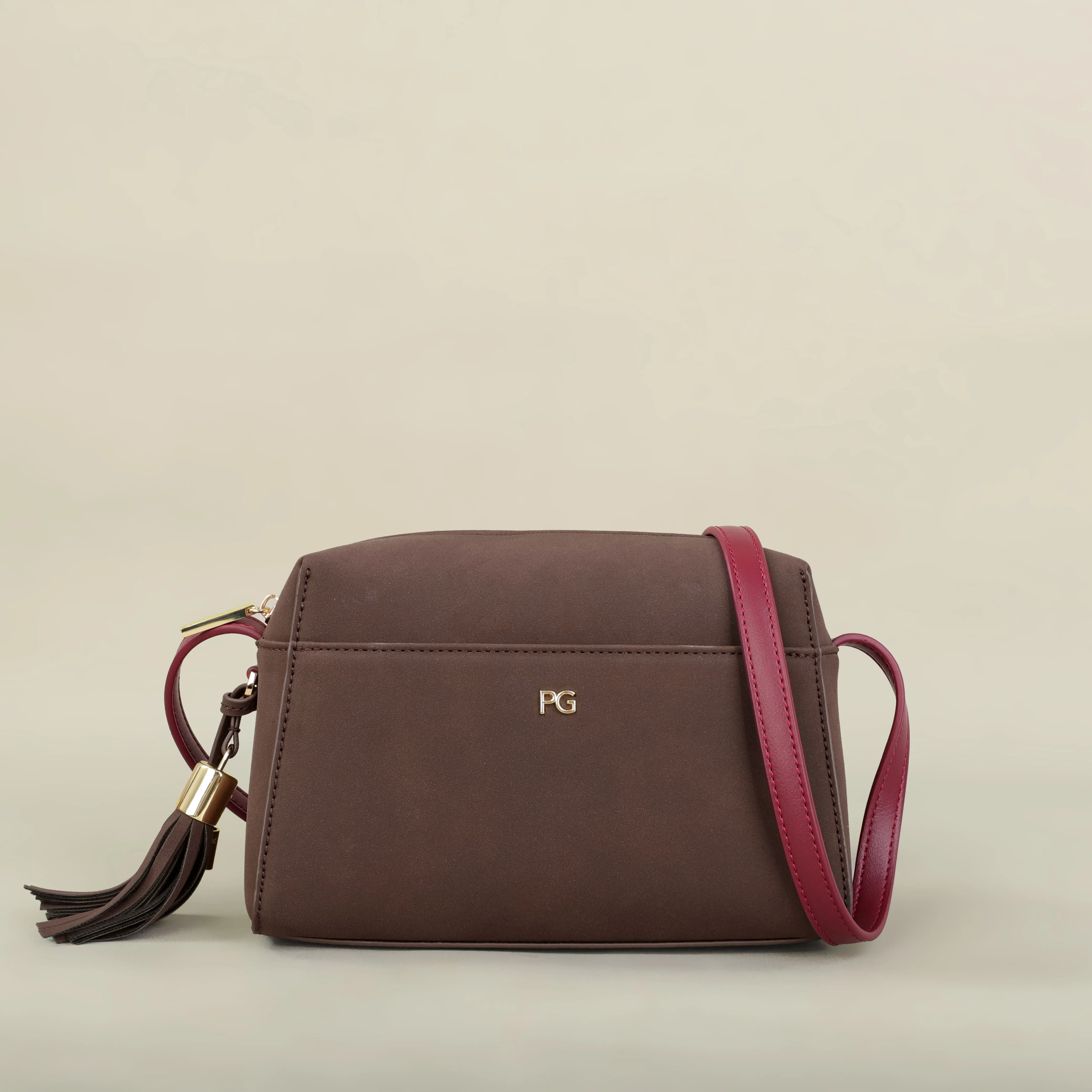 PG Leichte Herbst-Klassiker-Mode-Design Hochwertige Minimalistische Elegante Damen-Umhängetasche im Klassischen Design – Detail 16