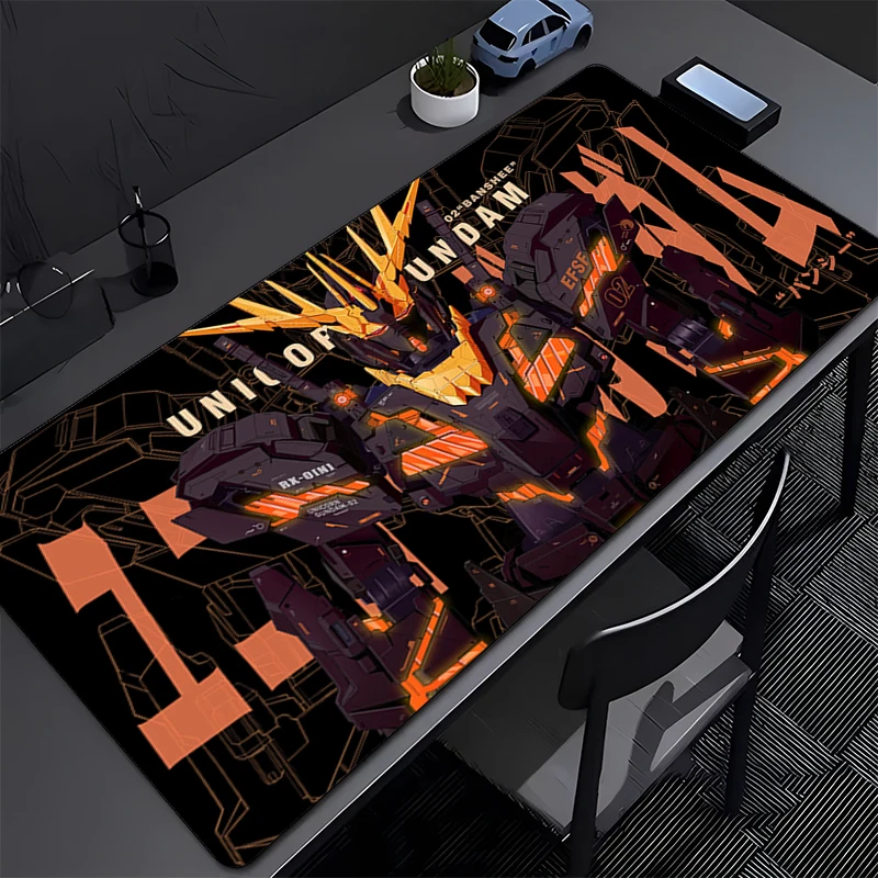 Cool Mouse Pad PC Desk Mat Gamer Office Computer Carpet Keyboard Table Gaming Accessories M-mechanical Warrior G-gundam Mousepad