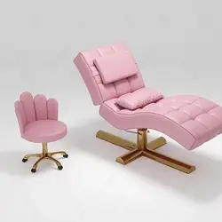 2026new Beauty Bed Beauty Salon Special Spa Massage S-shaped Eyelash Graphic Embroidery Face Height of Head Adjustable