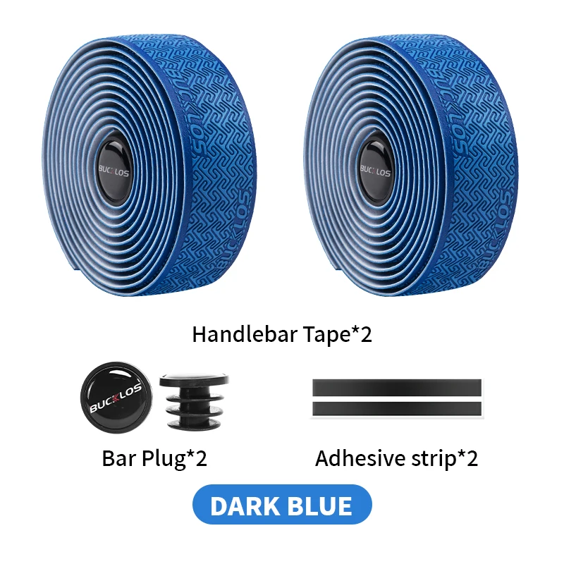 BUCKLOS Rennrad Lenkerband Rutschfestes PU EVA Fahrradlenkerband Rennrad Drop Bar Tape Rennrad Zubehör