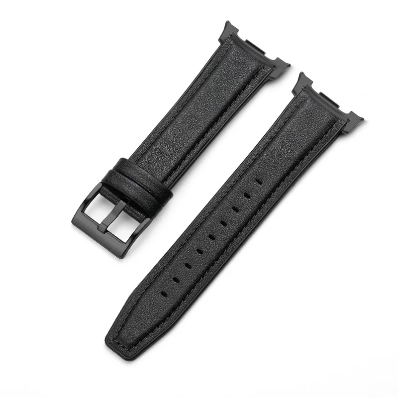 Cinturino in pelle per Samsung Galaxy Watch 8 40 44mm /8 Classic 46mm Sport Band per Galaxy Ultra 2025/7 47mm Bracciale stile business