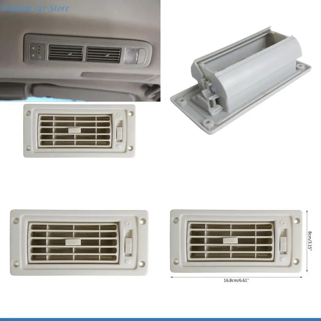 A2UC Car Marine RV-AC Linear Air Conditioner Linear Vent Grille Cover Ducted Boat-Square Air Conditioner Grille Linear Vent