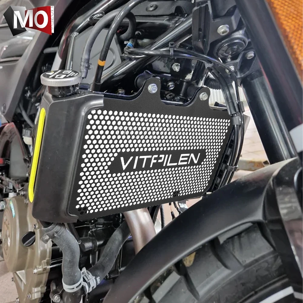 

Motorcycle Accessories Radiator Grille Guard Cover Protection Water Tank Shield For Husqvarna VITPILEN 401 VITPILEN401 2018-2023