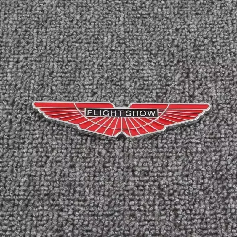 ثلاثية الأبعاد سيارة معدنية الحصير شعار رئيس ل أستون مارتن DB S 11X9 V12 Zagoto Virage Lagonda Vanquish Rapide One-77 ملصقات