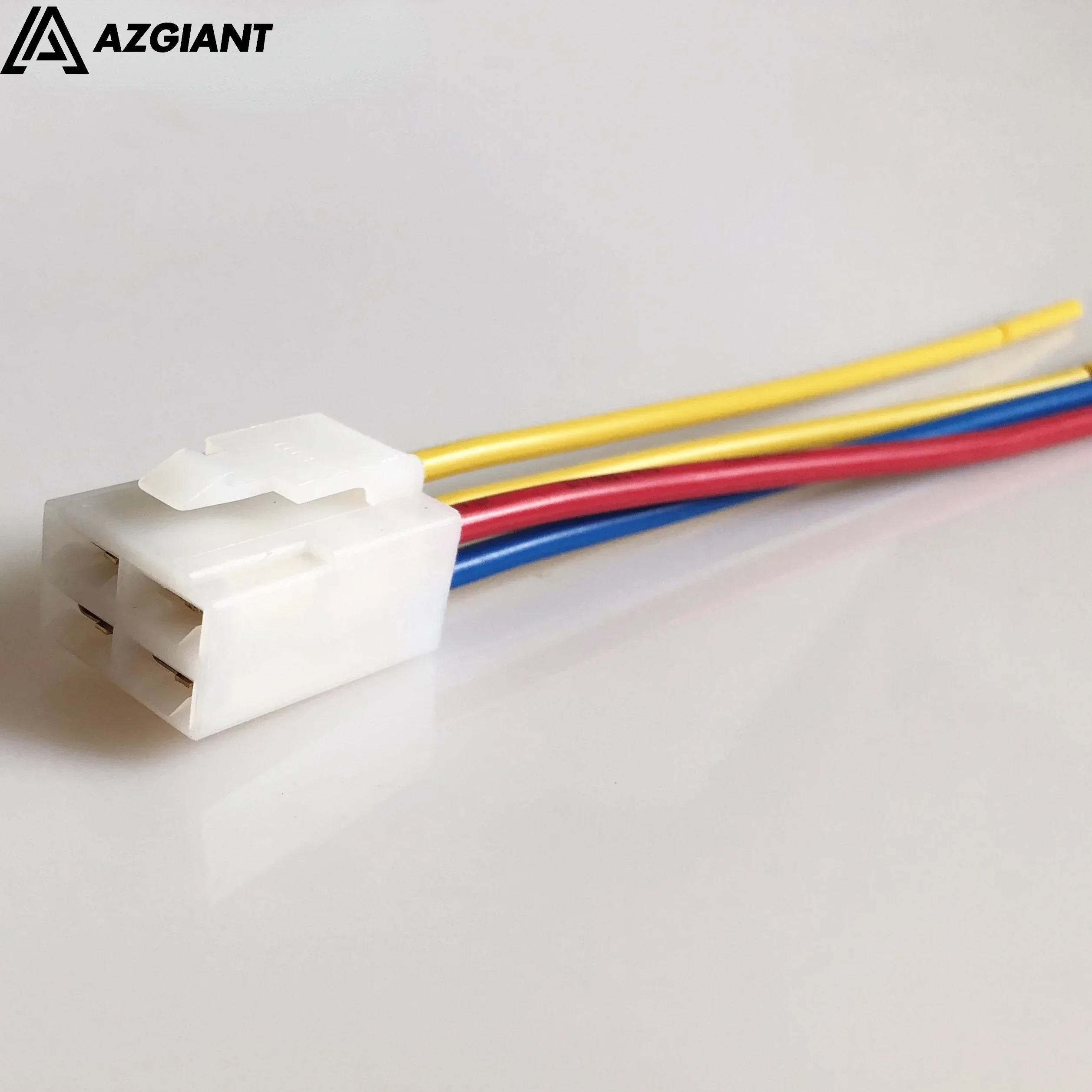 Automotive relay module 40A air conditioning A/C cooling electronic fan modified 4 foot socket plug waterproof 12v24v