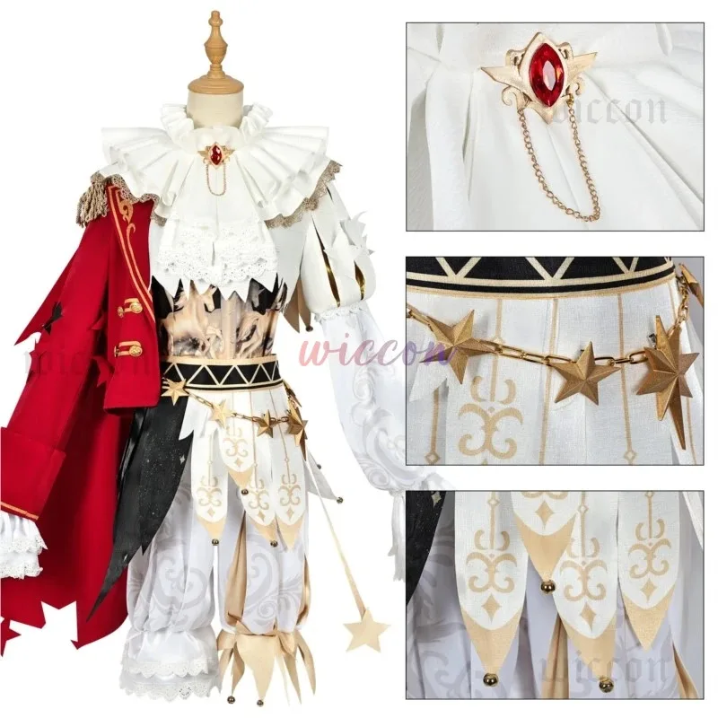 الهوية الخامس ألمع ستار تأثيري حلي شعر مستعار هولابالو مايك مورتون لعبة تأثيري الزي الرسمي مجموعة كاملة لكرنفال الهالوين #3