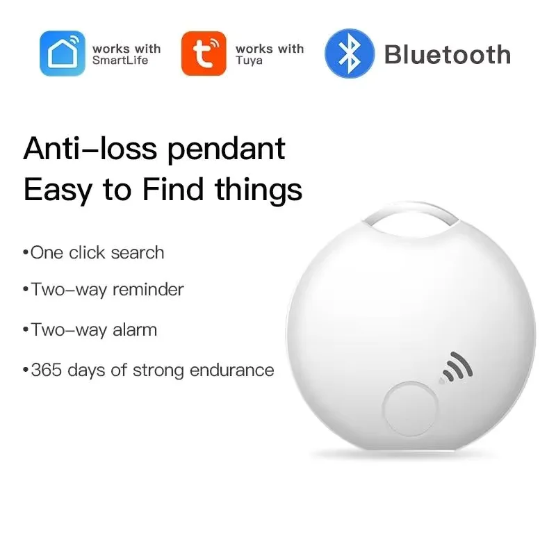 

Tuya Smart Anti Lost Alarm Кошелек-брелок Смарт-тег Bluetooth-совместимый GPS-трекер Смарт-локатор Брелок для домашних животных Детский трекер