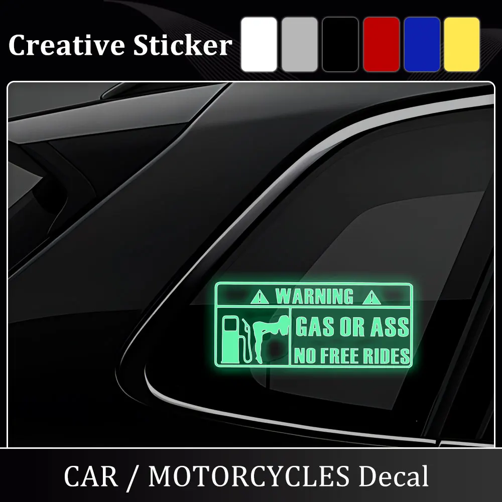 

Забавные автомобильные наклейки для ГАЗ или ВОЗДУХА, без бесплатных поездок, светоотражающие водонепроницаемые виниловые наклейки для окон автомобиля, бампера, авто украшения