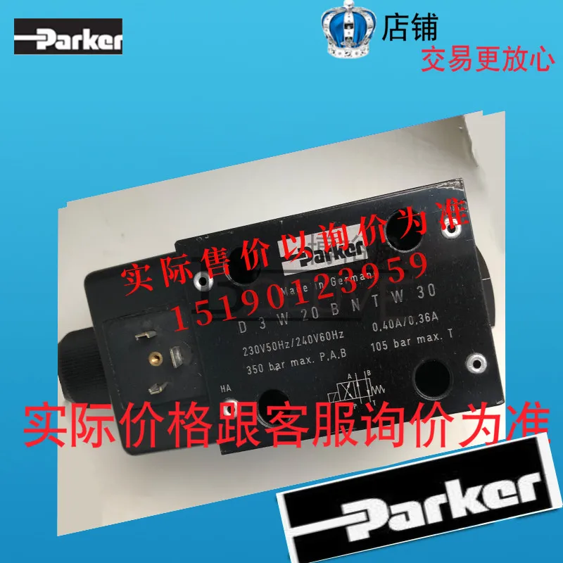 

Гидравлический клапан Parker D3W20BNTW30, 230 В, запрос на предаукцион