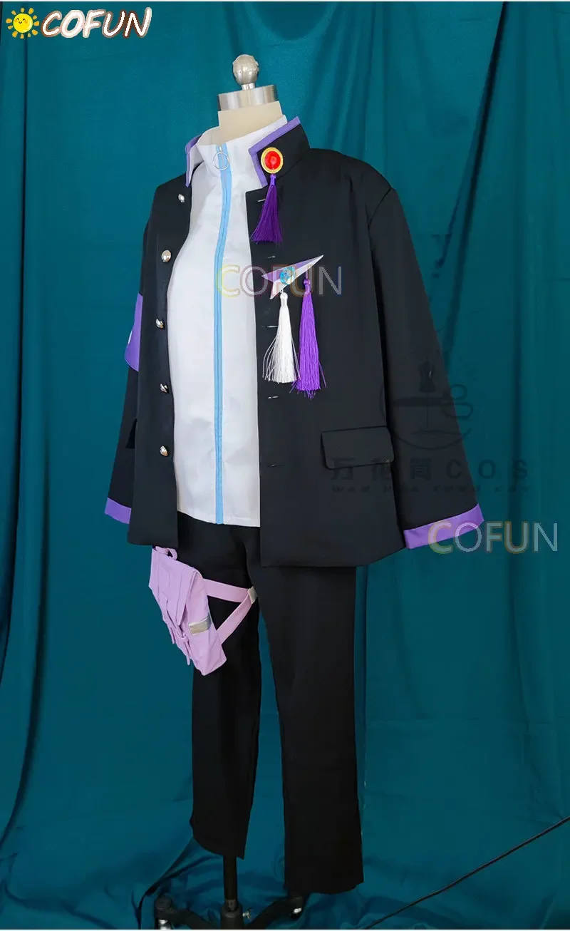 COFUN [Angepasst] Vtuber Nijisanji Fushimi Gaku/Kenmochi Toya Cosplay Kostüm Halloween Outfits Männer Neue Anzug Uniform anime