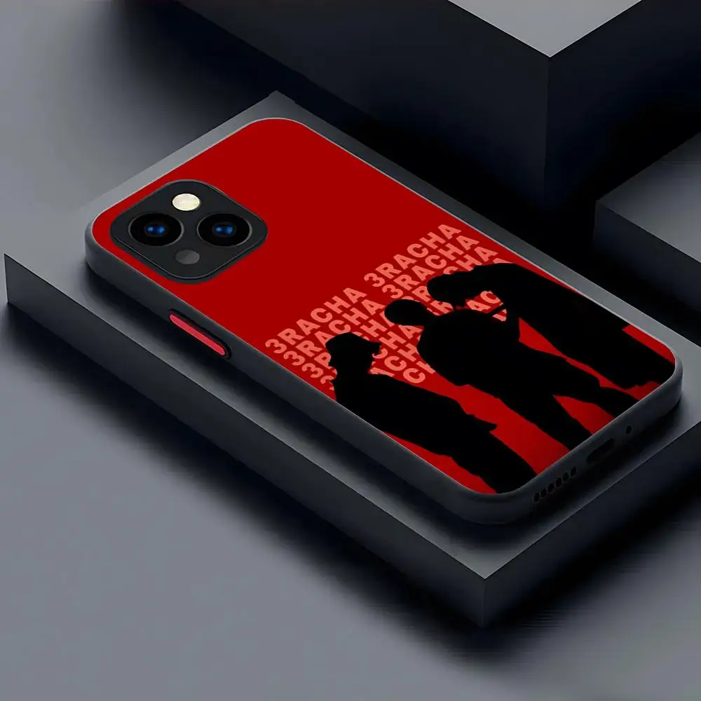 Stray Children 3RACHA Phone Case Matte Transparent For 16 15 IPhone 12 11 13 Pro Max X XR XS 8 SE Mini Plus Back Cover