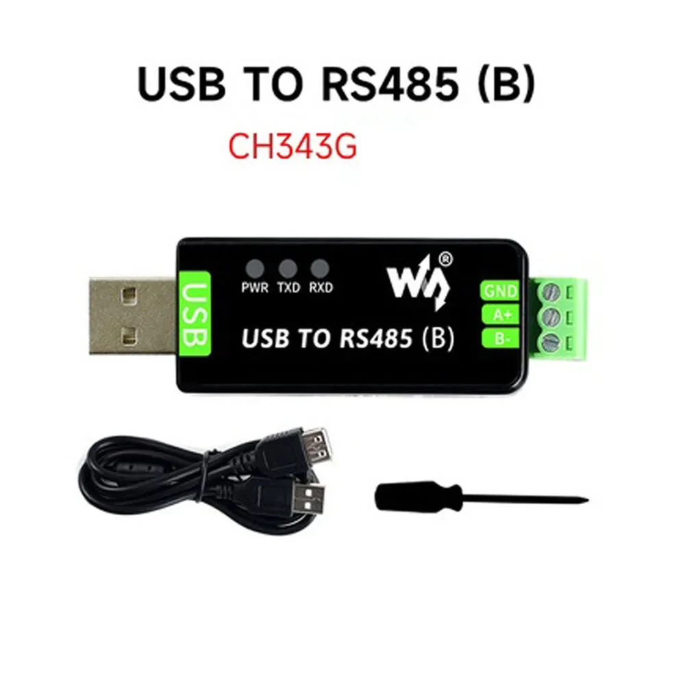 Industrial Grade USB to RS485 Serial Port Converter Communication Module FT232RL CH343G Chip Expansion Board