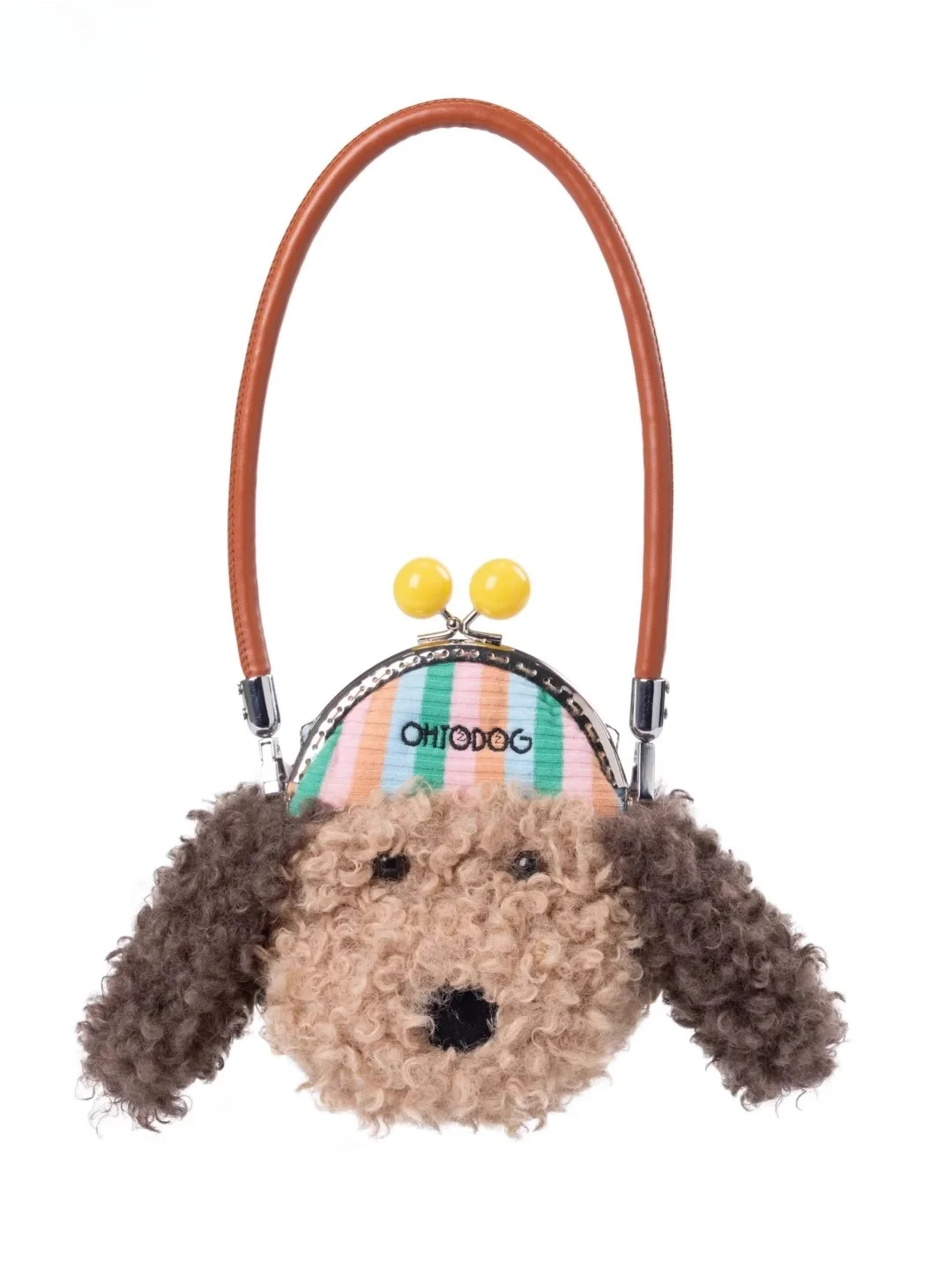 2025 Original Puppy Cute Plush Storage Bag Bluetooth Headset Bag  Girls' Alloy Handbag Birthday/Festival Gift