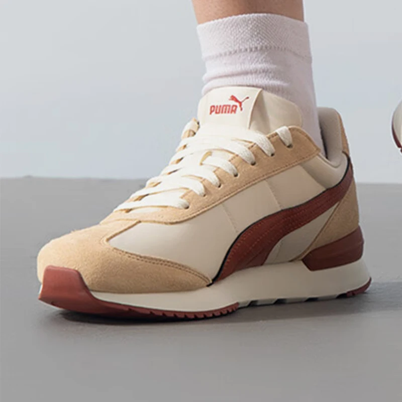 PUMA ของแท้ 2024 ใหม่ยู ไนเซกซ์คลาสสิกย้อนยุคโลว์ท็อปกีฬารองเท้าลำลองน้ำหนักเบา 399250-06