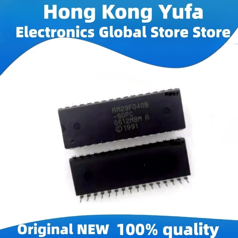 5 uds ~ 10 uds/lote AM29F040B-90PC DIP-32 AM29F040B AM29F040 DIP 29F040 29F040B DIP32 Chipset