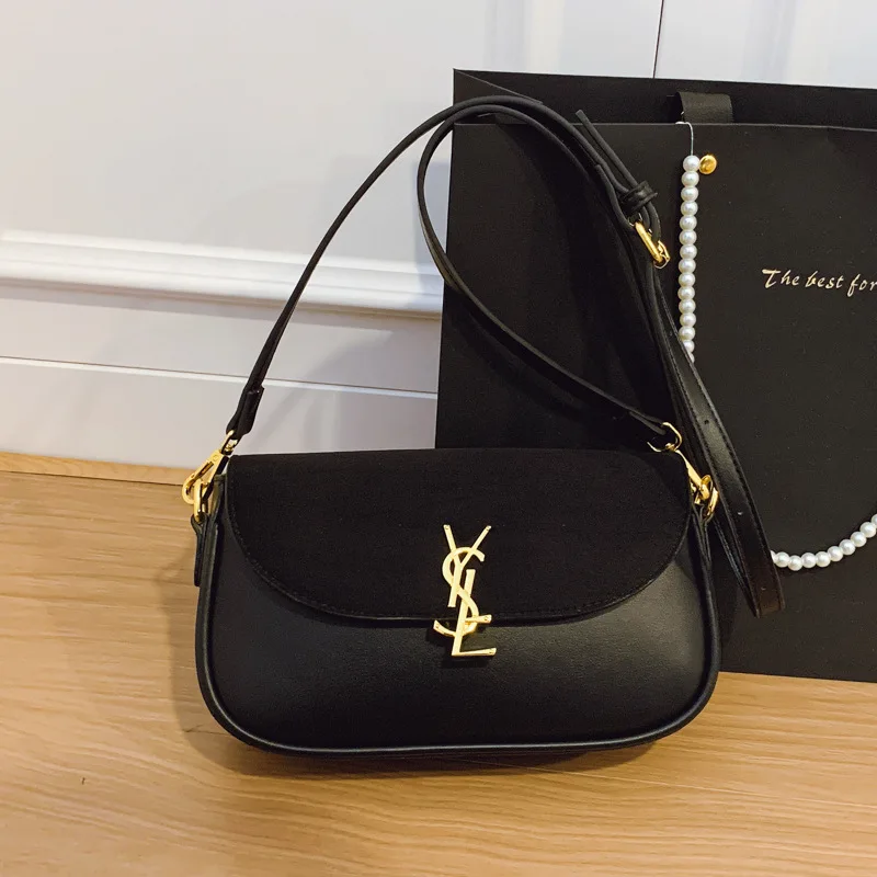 حقيبة تحت الإبط بسيطة لعام 2025 للنساء، محفظة كتف بسيطة عبر الجسم، حقيبة أنيقة للركاب، حقيبة يد أساسية للاستخدام اليومي #3