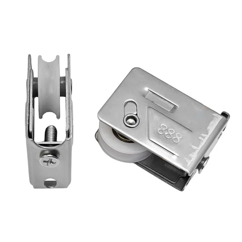 

888-T раздвижная дверь, пластиковый стальной шкив, окна из алюминиевого сплава, латунное колесо, аппаратная часть обращенного ролика