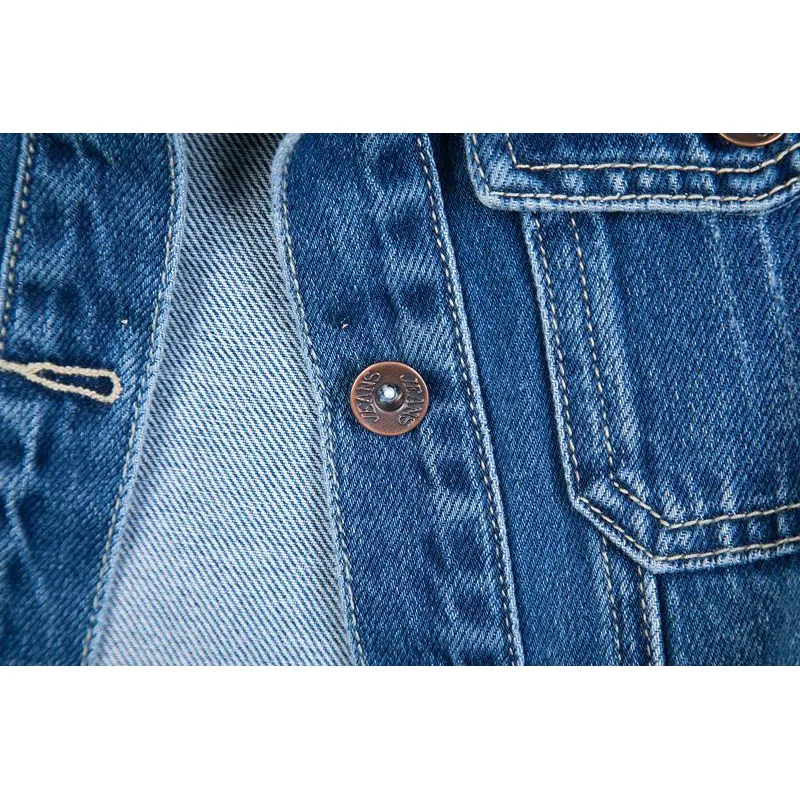 2025 Nuova Primavera Autunno Cappotto Giacca di jeans da donna Medio lungo Plus Size Cappotto di jeans Cowboy Per il tempo libero Giacca a vento Top Donna 5XL